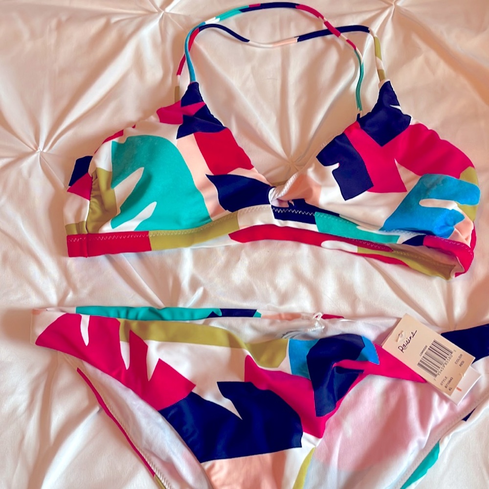 Raisins Cross back bikini NWT